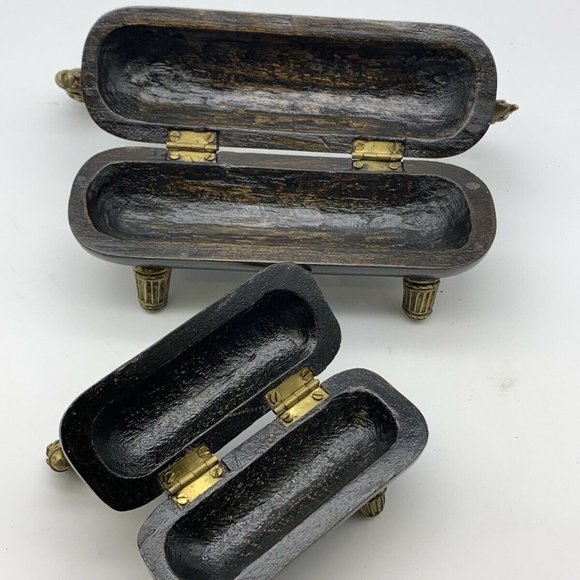 Vintage hinged-box horses - Picture 9 of 13